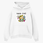 Толстовка худи оверсайз