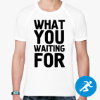 Мужская спортивная футболка