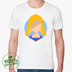 Мужская футболка органик