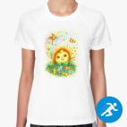 Женская спортивная футболка