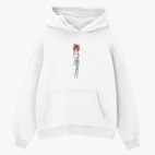 Толстовка худи оверсайз