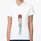 Женская рубашка поло