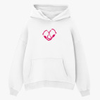 Толстовка худи оверсайз