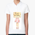 Женская рубашка поло