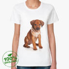 Женская футболка органик