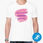 Мужская спортивная футболка