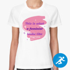 Женская спортивная футболка