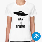 Женская спортивная футболка