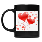 Кружка цветная UV-DTF