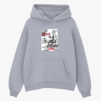 Толстовка худи оверсайз