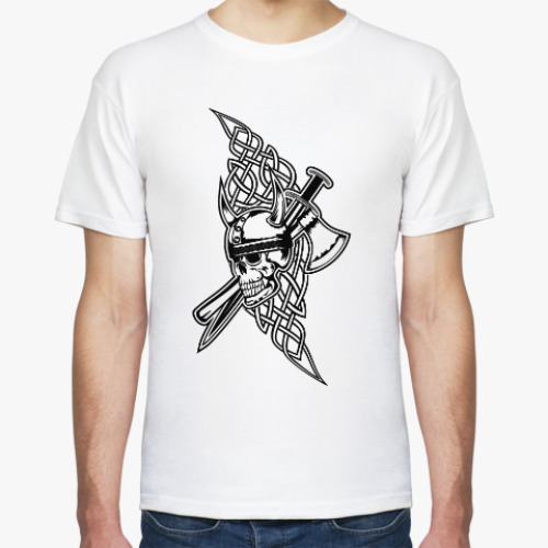 Футболка с принтом Viking