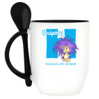 Кружка с ложкой