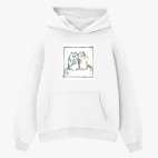 Толстовка худи оверсайз