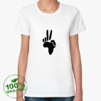 Женская футболка органик