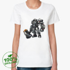 Женская футболка органик