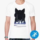 Мужская спортивная футболка