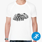 Мужская спортивная футболка