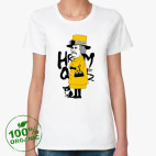 Женская футболка органик