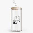 Банка с бамбуковой крышкой