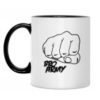 Кружка двухцветная