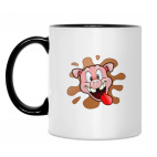 Кружка двухцветная