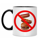 Кружка двухцветная