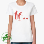 Женская футболка органик