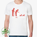 Мужская футболка органик