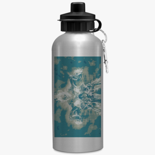 Бутылка с карабином (500 мл) Призрачный гонщик