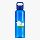 Прозрачная спортивная бутылка