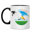 Кружка двухцветная