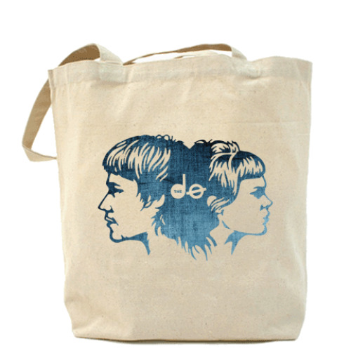 Сумка шоппер с принтом The Dø