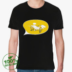 Мужская футболка органик