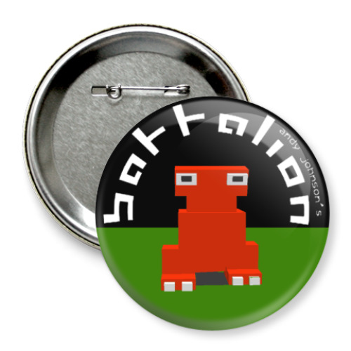 Значок 75мм  Battalion (ночь)