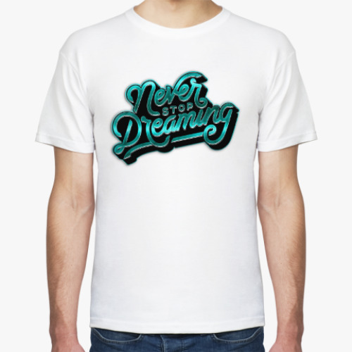 Футболка с принтом Dream