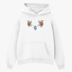 Толстовка худи оверсайз