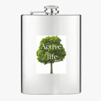 Фляжка стальная