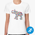 Женская спортивная футболка