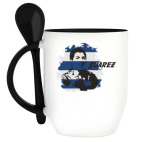 Кружка с ложкой