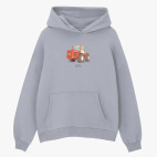 Толстовка худи оверсайз