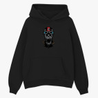 Толстовка худи оверсайз