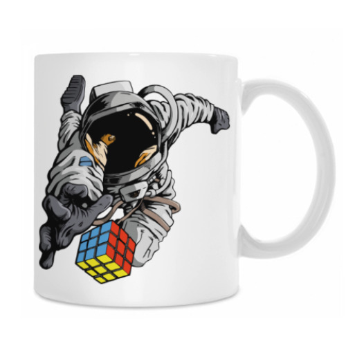 Кружка с принтом Кубик Рубика | Спидкубинг