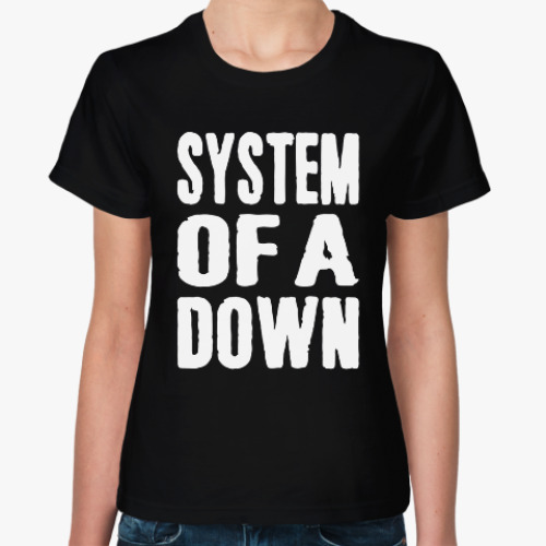 Женская футболка System Of A Down