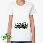 Женская футболка органик