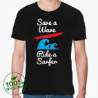 Мужская футболка органик