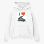 Толстовка худи оверсайз