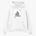 Толстовка худи оверсайз