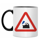 Кружка двухцветная