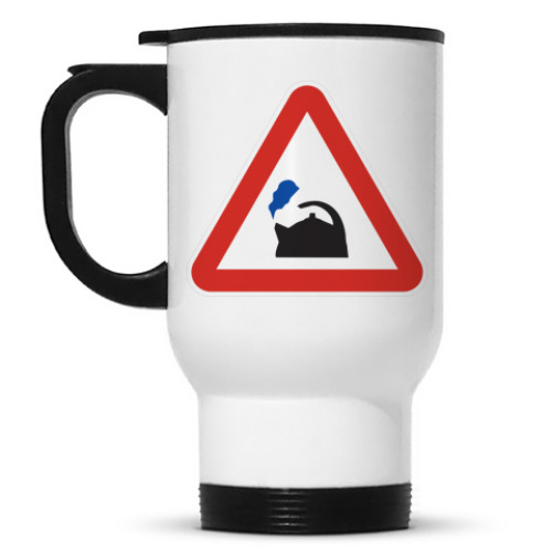 Кружка-термос с принтом Чайник