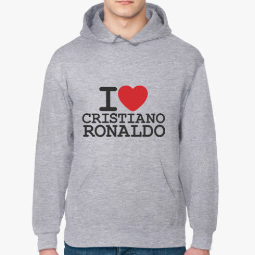 Толстовка худи с принтом Криштиану Роналду
